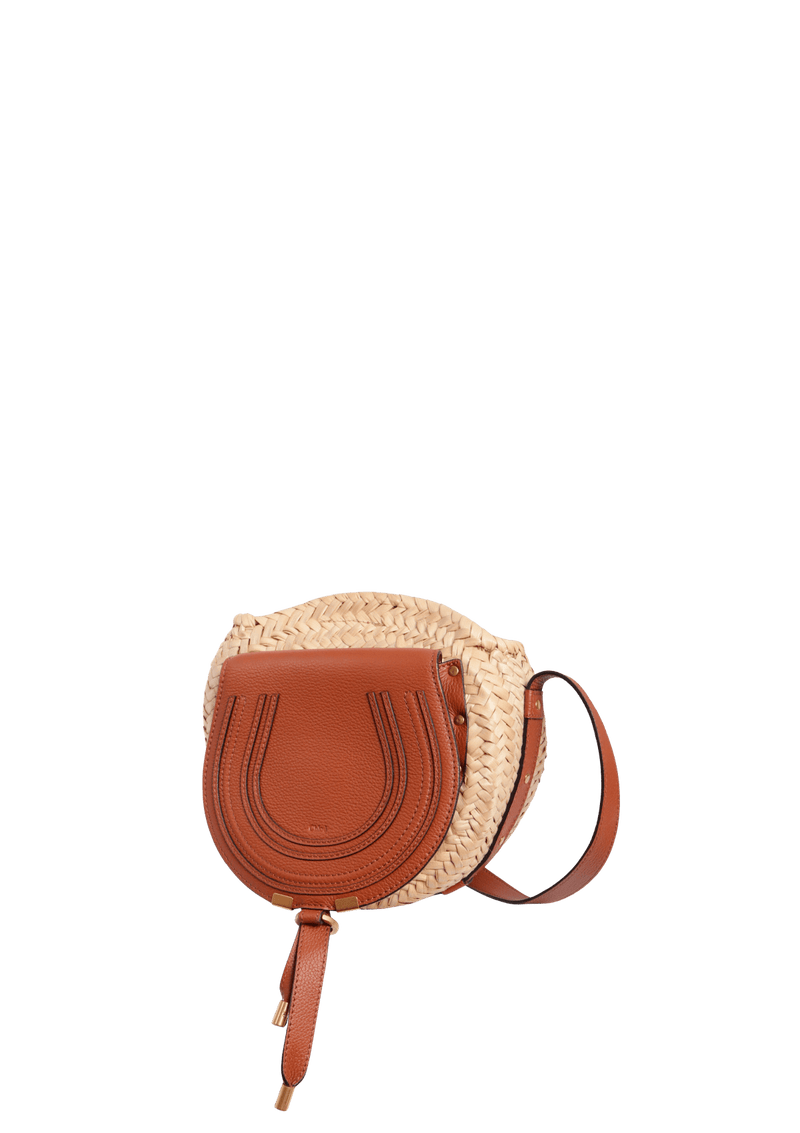 MEDIUM MARCIE RAFFIA CROSSBODY BAG