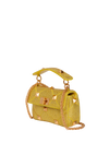 CRYSTAL ROMAN STUD TOP HANDLE BAG