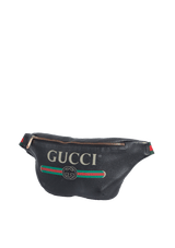 LOGO PRINT BELT BAG