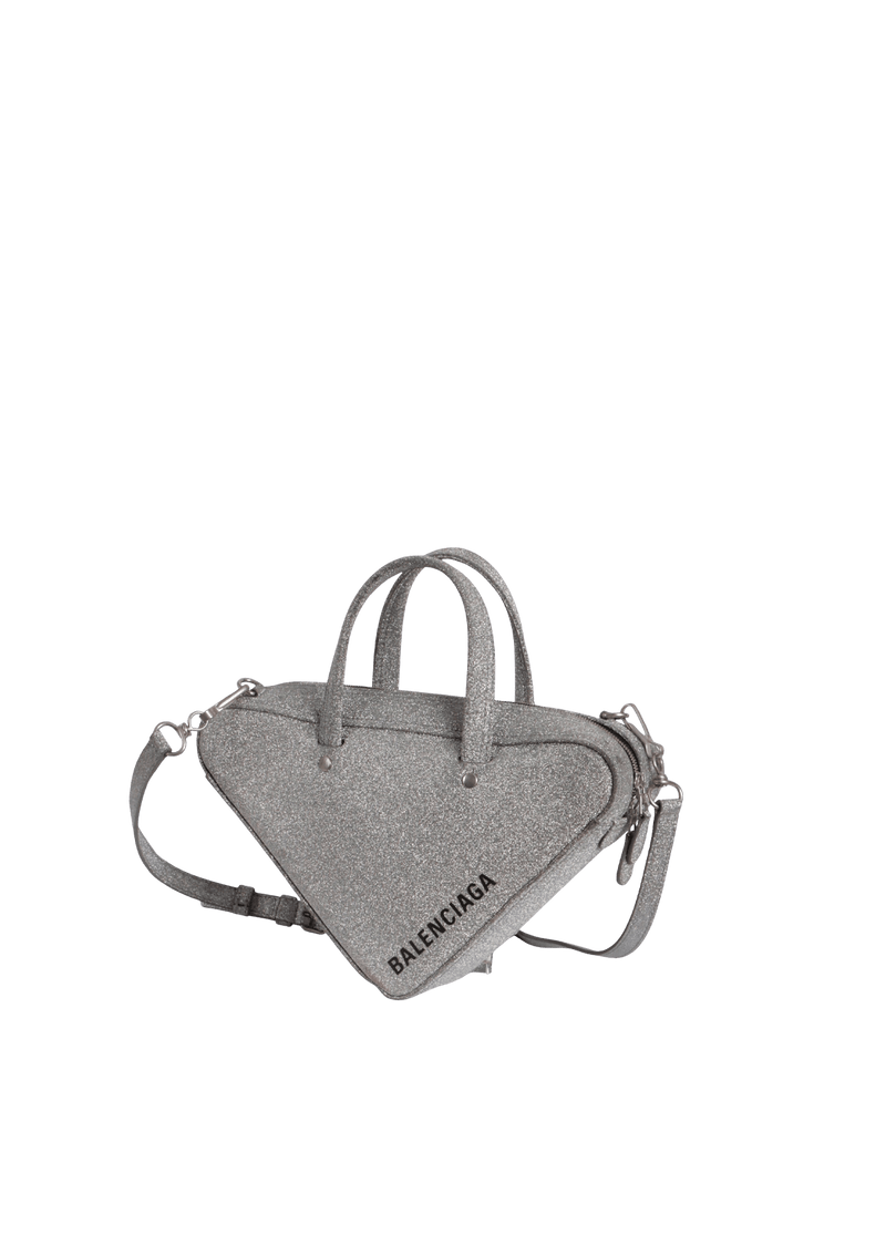 GLITTER TRIANGLE DUFFLE BAG