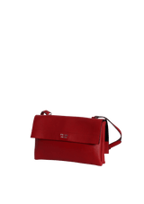 LUX CALF DOUBLE-SIDED FLAP BAG