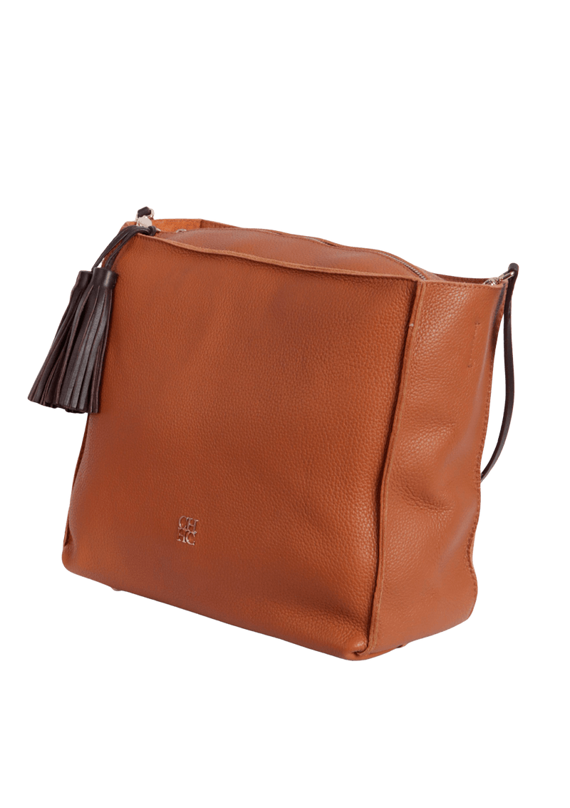 LEATHER SHOULDER BAG