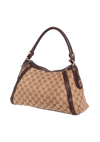 SMALL SCARLETT STUDDED INTERLOCKING G HOBO BAG