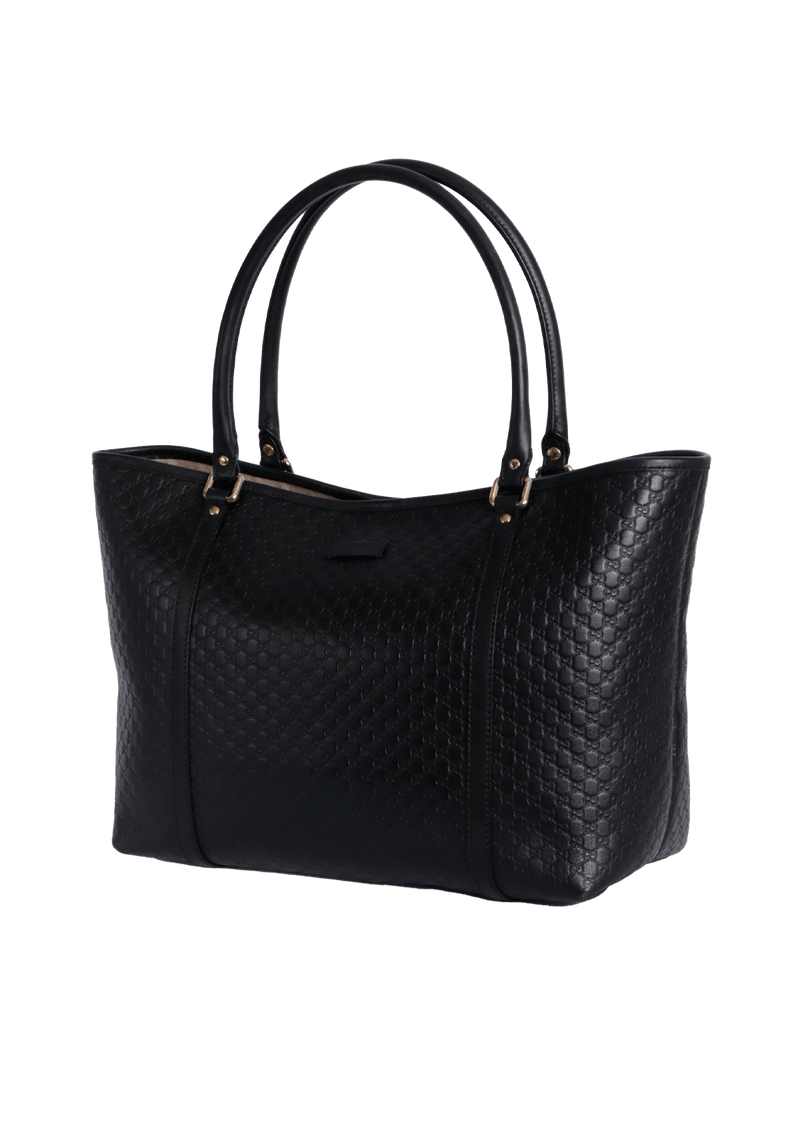 MICROGUCCISSIMA DOME TOTE BAG