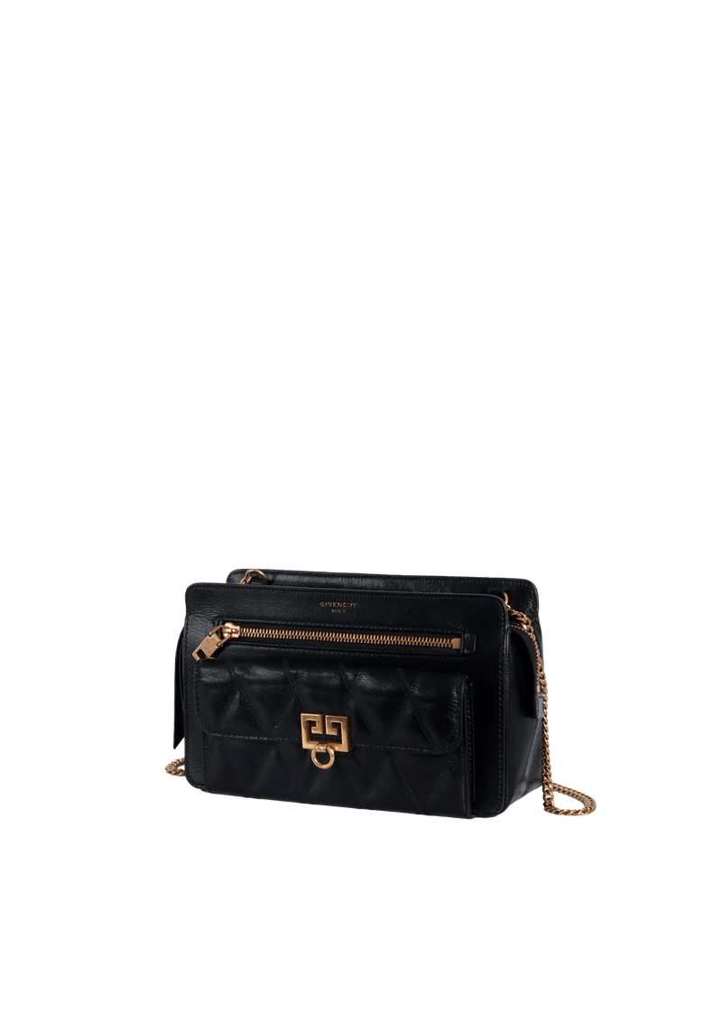 LEATHER SHOULDER BAG