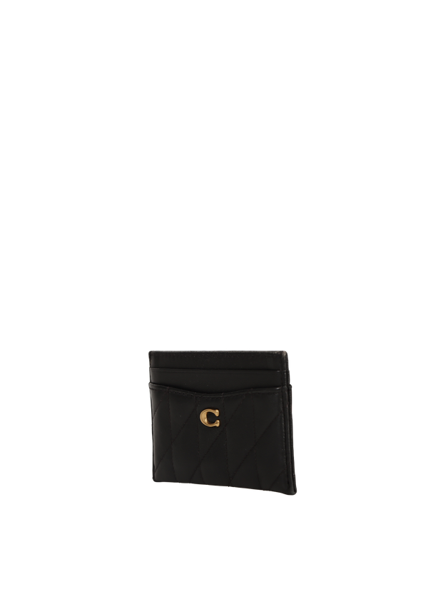 QUILTED CARD HOLDER