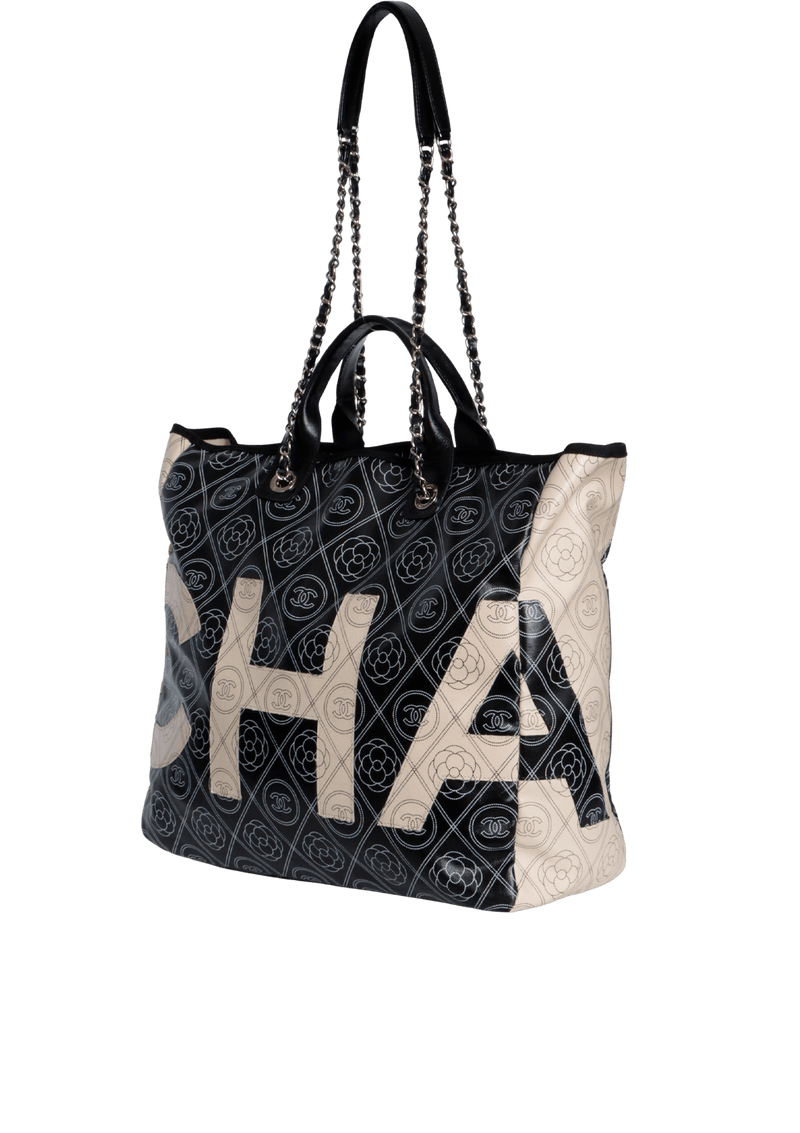 LOGO SHOPPING TOTE