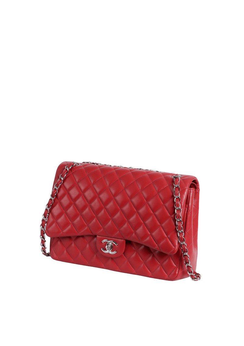 MAXI CLASSIC DOUBLE FLAP CALFSKIN