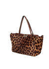 ANIMAL PRINT ROCKSTUD TOTE