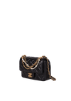 PEARL TWIST MINI SQUARE FLAP BAG