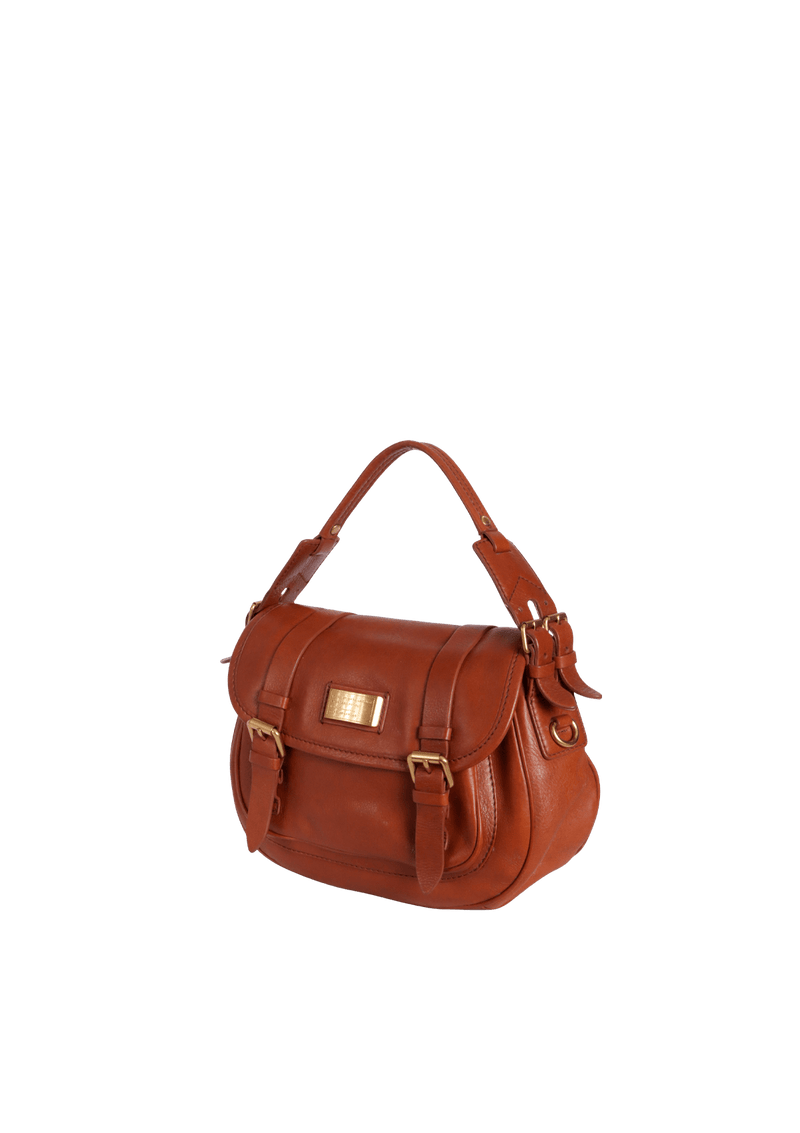 LEATHER MESSENGER BAG