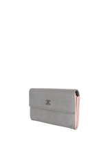 CC PALETTE LONG FLAP WALLET