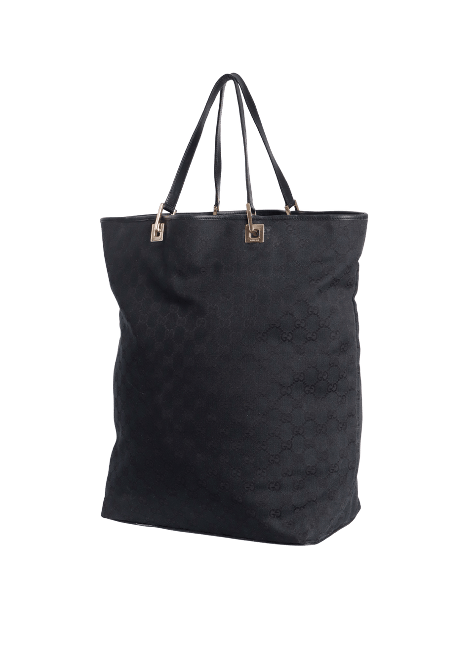BOLSA GUCCI CANVAS GG TOTE PRETO ORIGINAL – Gringa