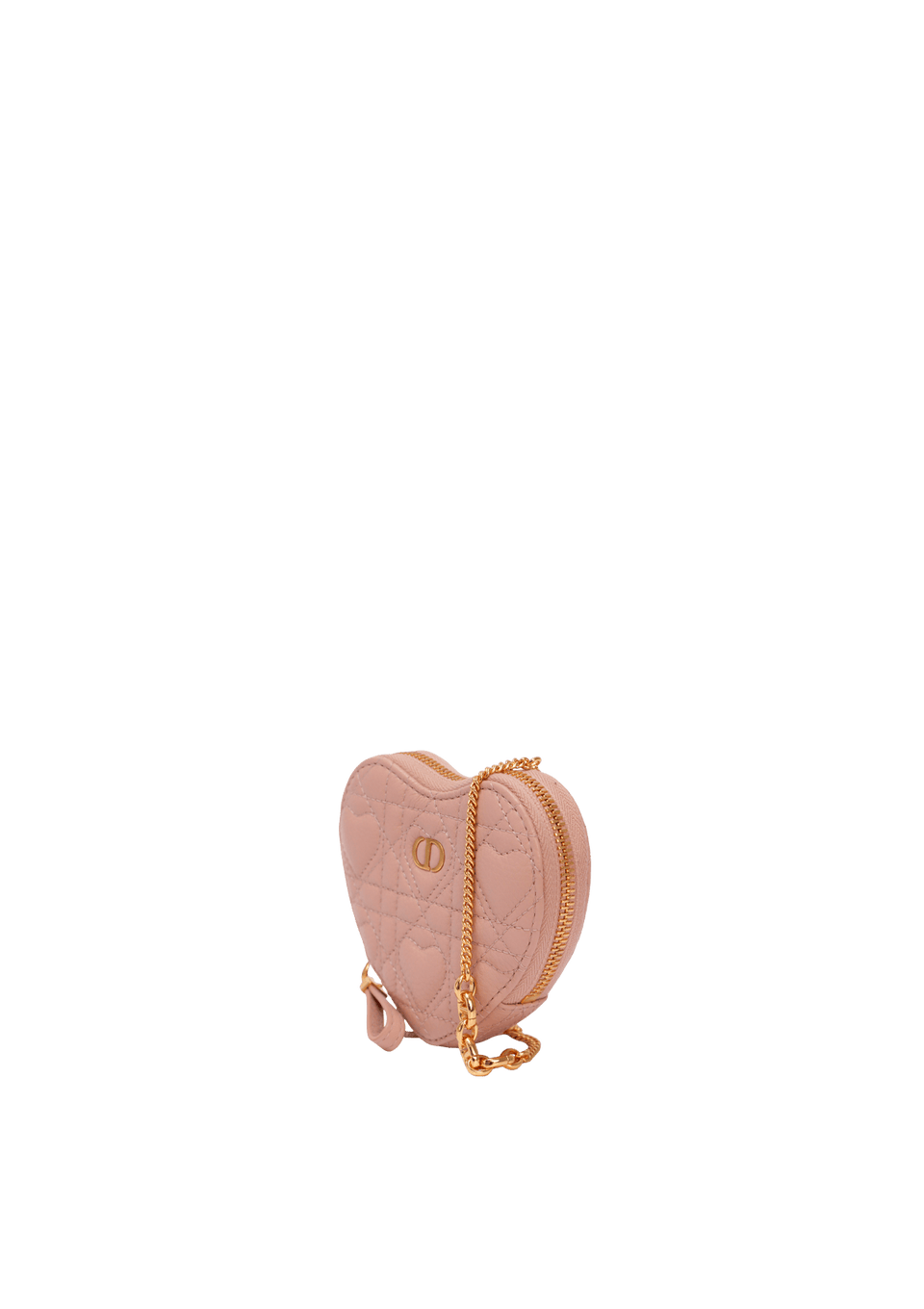 BOLSA CHRISTIAN DIOR CANNAGE MINI HEART POUCH ROSA ORIGINAL – Gringa