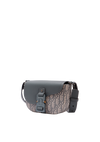 OBLIQUE JACQUARD SADDLE MINI
