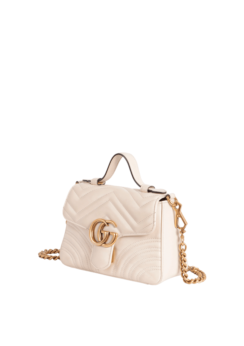 GG MARMONT MINI TOP HANDLE BAG