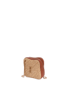 RAFFIA MINI JAMIE CUBE BAG