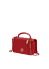 MINI TOP HANDLE FLAP BAG