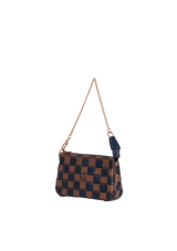 LIMITED EDITION DAMIER ÉBÈNE PAILLETTES MINI POCHETTE ACCESSOIRES