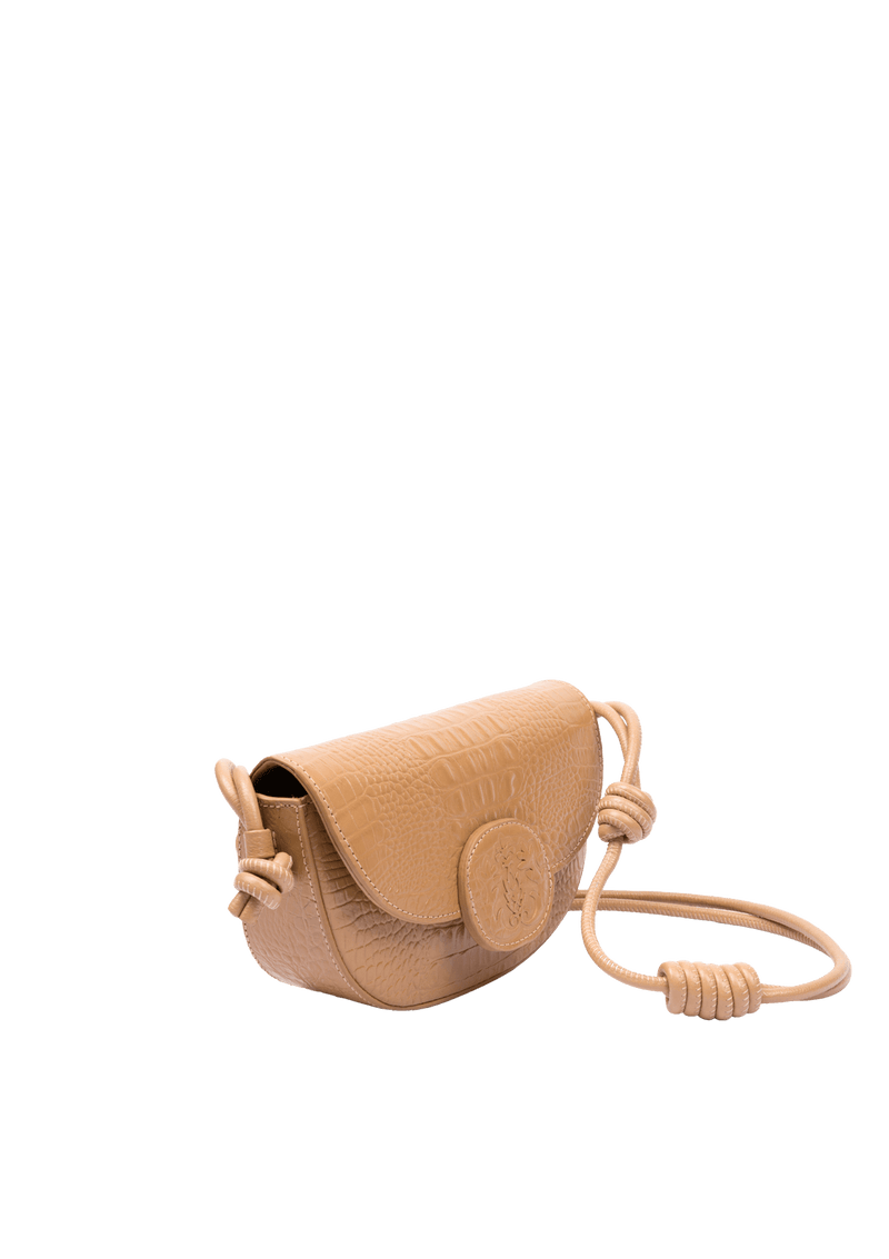 BOLSA ESSENTIALS EM COURO MEIA LUA