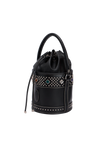 SMALL STUDDED BAHIA BUCKET BAG