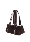 SUEDE SHOULDER BAG