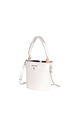 ROPE DETAIL TAMBOUR BUCKET BAG