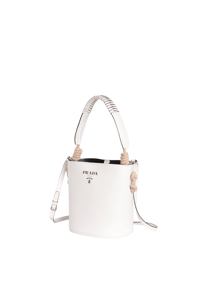 ROPE DETAIL TAMBOUR BUCKET BAG