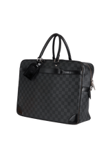 DAMIER GRAPHITE OVERNIGHT BRIEFCASE