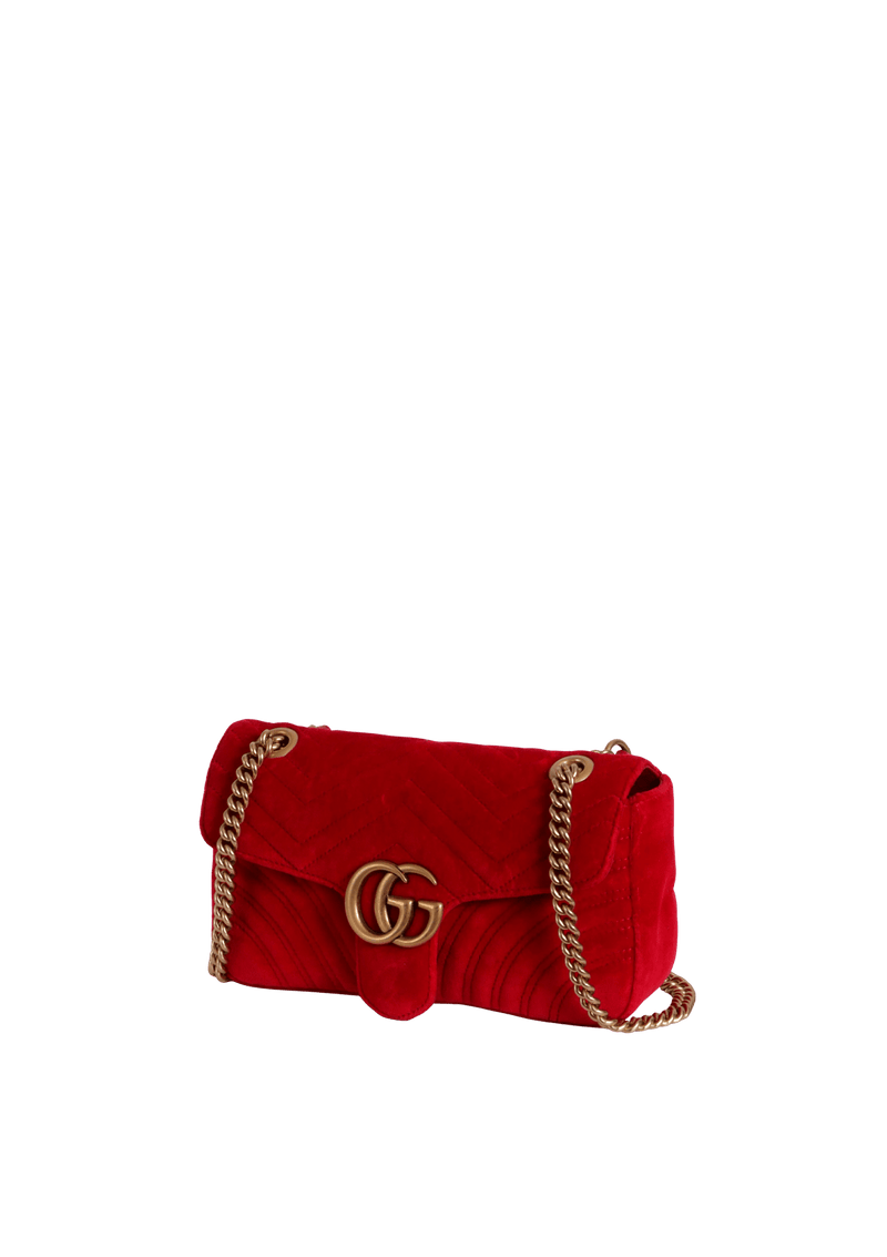 GG MARMONT SMALL BAG VELVET