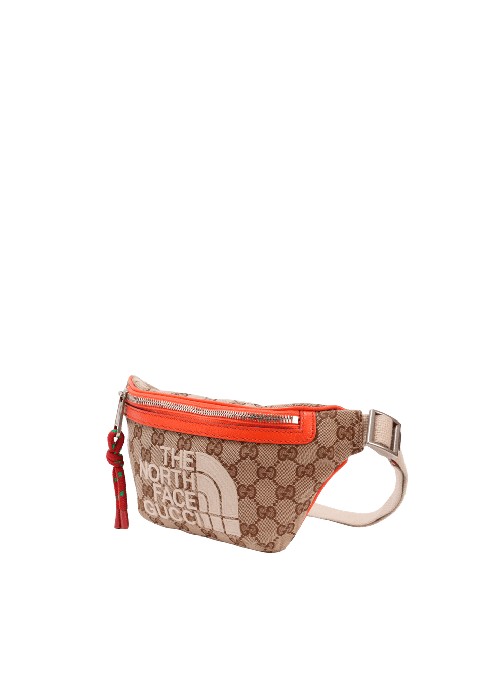 POCHETE GUCCI X THE NORTH FACE GG CANVAS BELT BAG BEGE ORIGINAL
