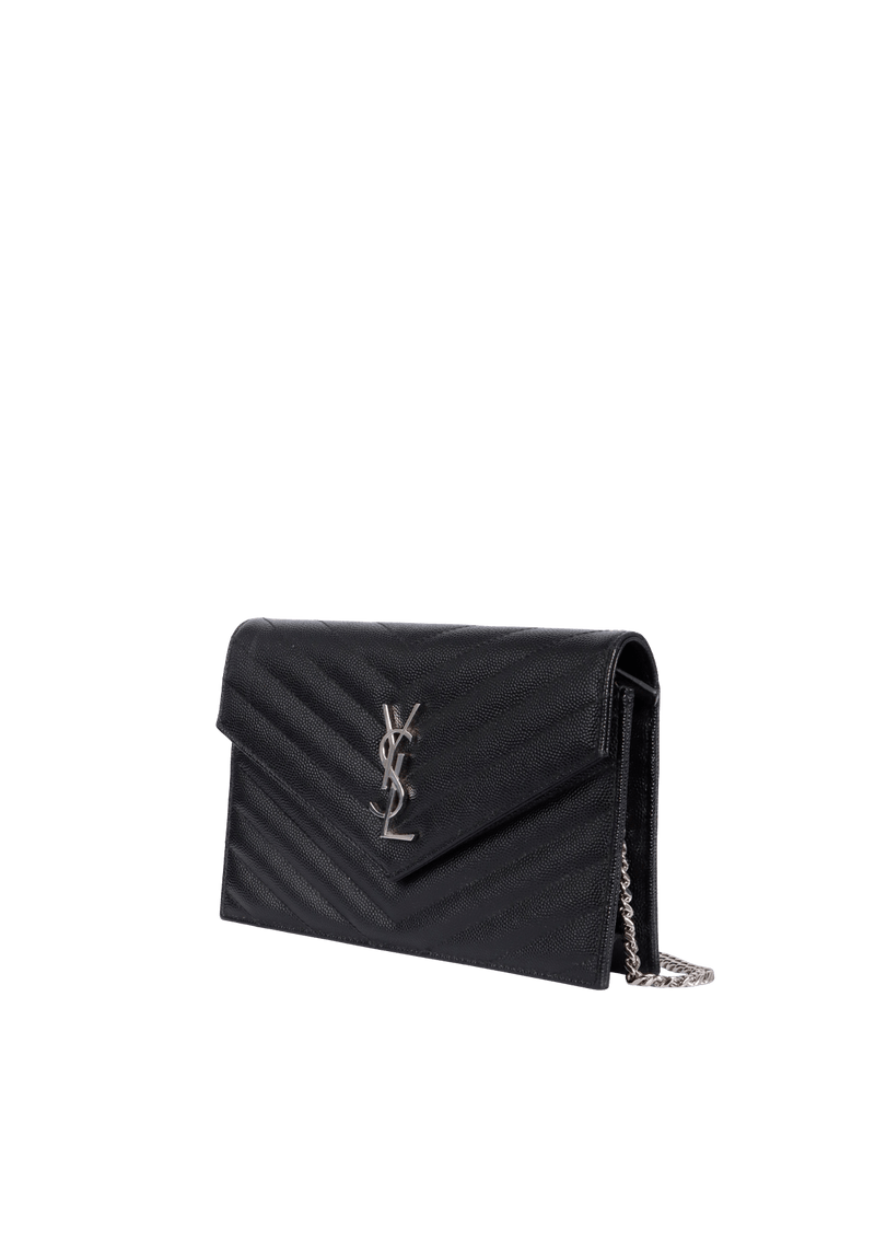 CASSANDRE ENVELOPE MATELASSÉ CHAIN WALLET