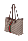GG SUPREME LARGE OPHIDIA SHOPPING BAG