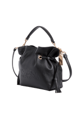 LEATHER BUCKET BAG