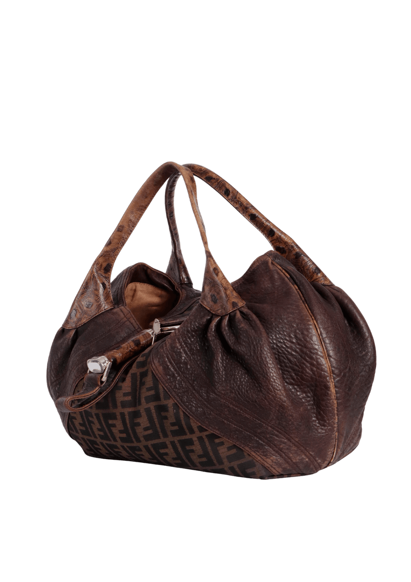 LARGE TORTOISE SPY ZUCCA BAG