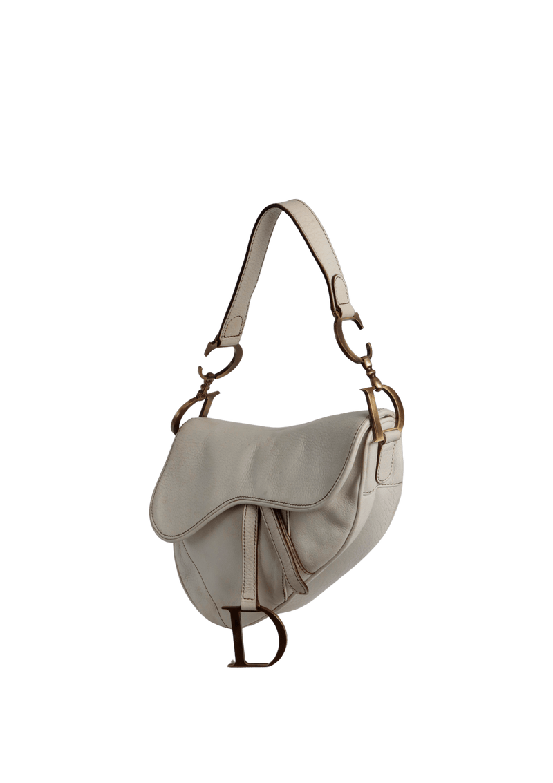 LEATHER SADDLE BAG