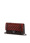 MEDIUM CLASSIC DOUBLE FLAP TRICOLOR