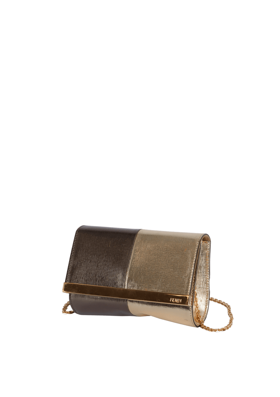 BOLSA FENDI MINI RUSH CLUTCH BICOLOR ORIGINAL – Gringa