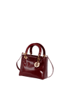 PATENT LEATHER OBLIQUE LADY DIOR