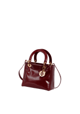 PATENT LEATHER OBLIQUE LADY DIOR