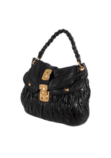 MATELASSÊ BLACK SATCHEL