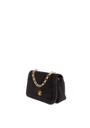 CC SUEDE FLAP BAG