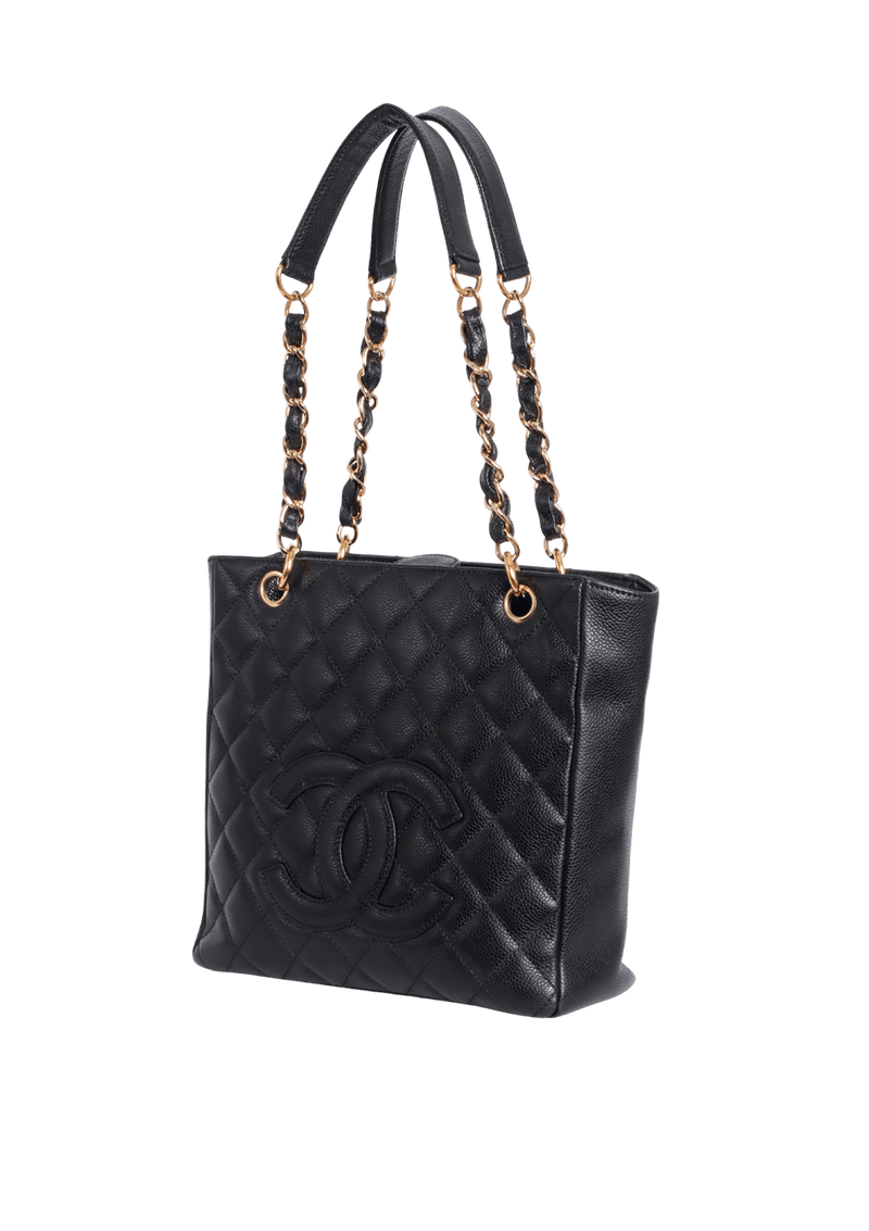 GRAND SHOPPING TOTE CAVIAR