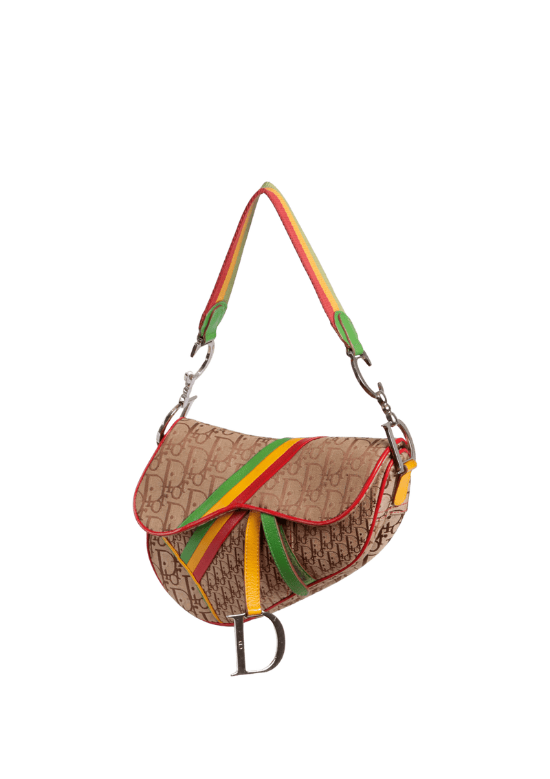 DIORISSIMO RASTA SADDLE BAG