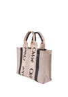 SMALL CANVAS WOODY TOTE