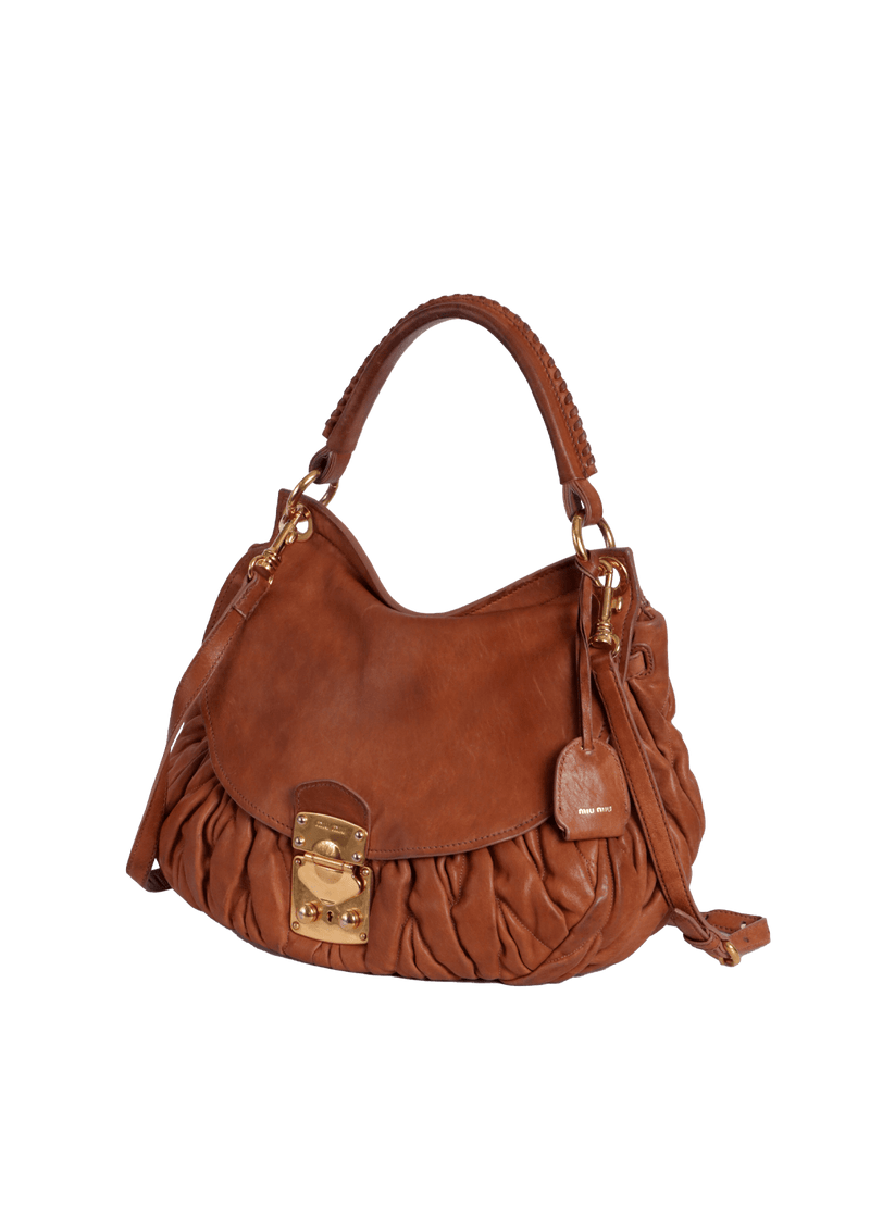 MATELASSE COFFER HOBO