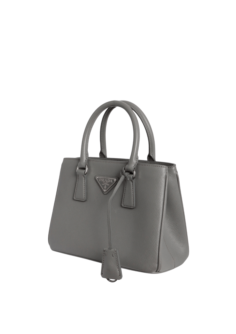 MICRO RE-EDITION SAFFIANO LUX GALLERIA TOTE