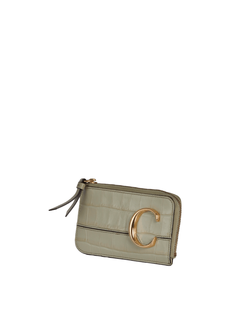 CROCODILE EMBOSSED WALLET