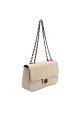 BOLSA ANNE JUMBO EM COURO NATURAL