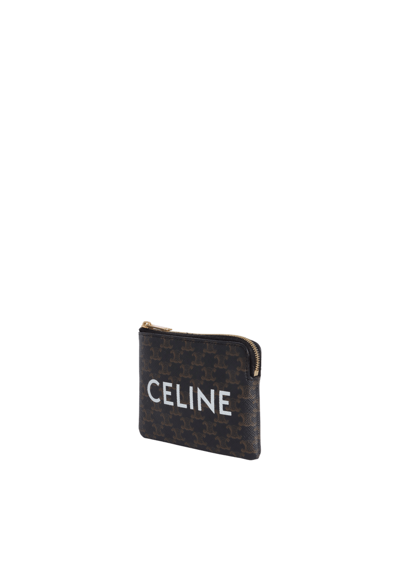 TRIOMPHE ZIP POUCH